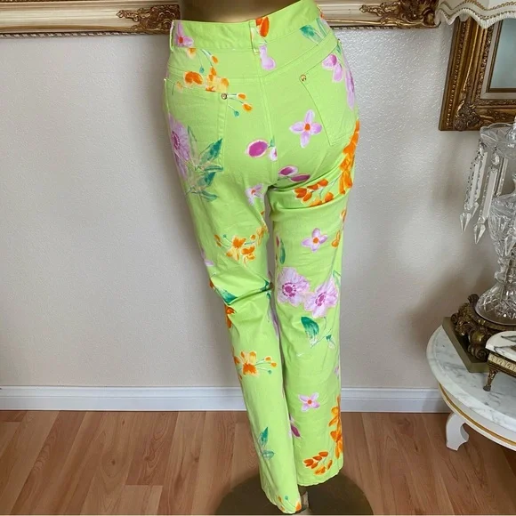 Ralph Lauren Floral Pants - Picture 2 of 11